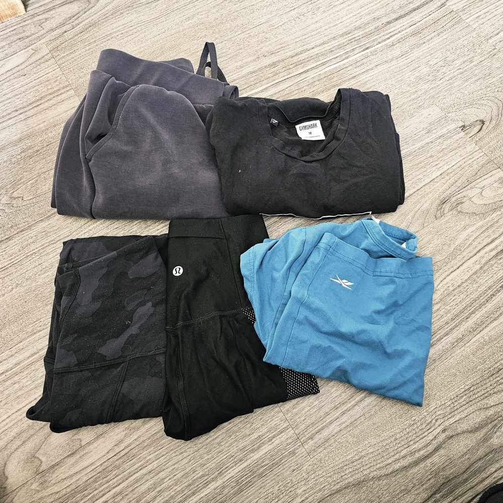 Reebok Blue Activewear Top
